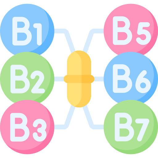 Vitamin b Special Flat icon