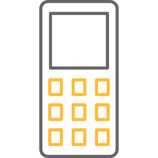 핸드폰 Generic color outline icon