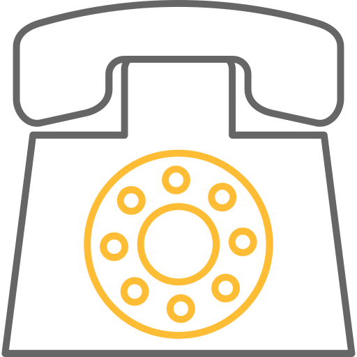 古い電話 Generic color outline icon