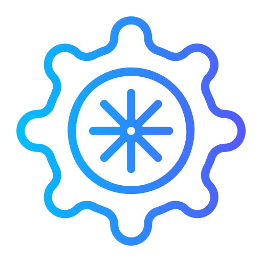 configuration Generic gradient outline Icône