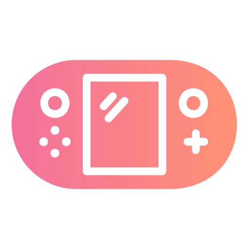 console da gioco Generic gradient fill icona