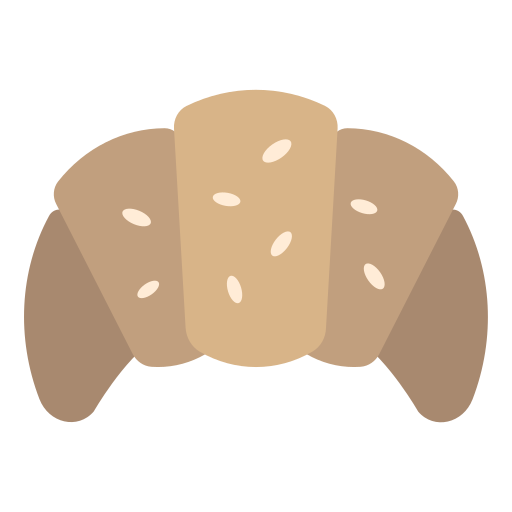 Croissant Generic color fill icon