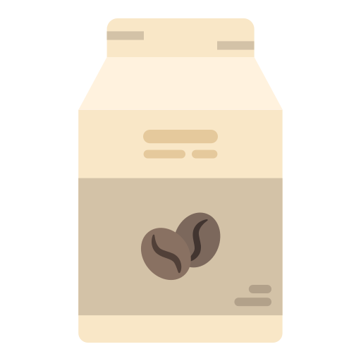 Coffee bag Generic color fill icon