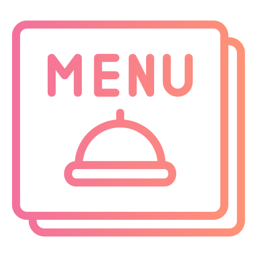 menu Generic gradient outline Icône