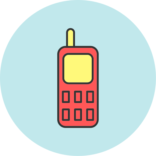 Mobile phone Generic color lineal-color icon