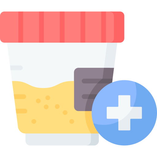Urine test Special Flat icon
