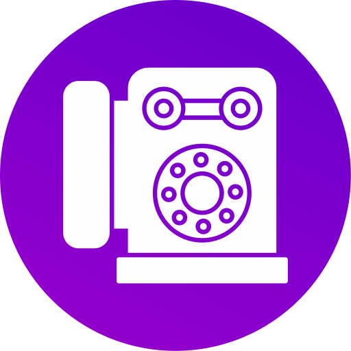 古い電話 Generic gradient fill icon