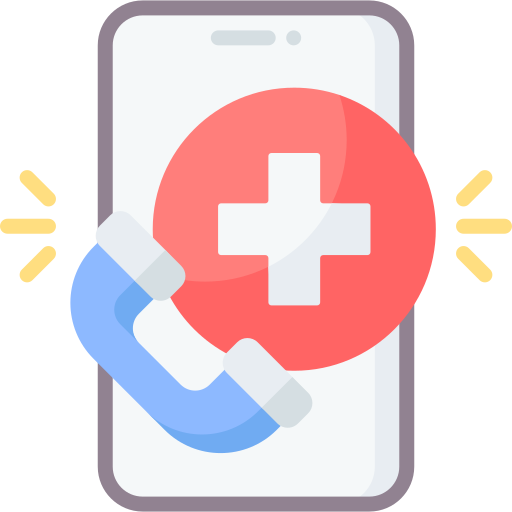 Emergency Call Special Flat icon