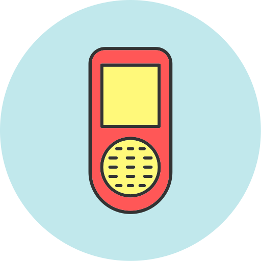 vieux téléphone Generic color lineal-color Icône