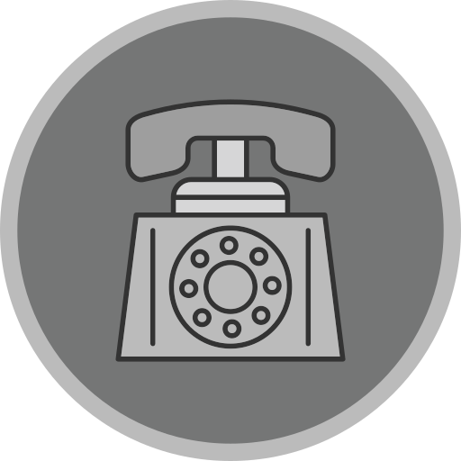vecchio telefono Generic color lineal-color icona
