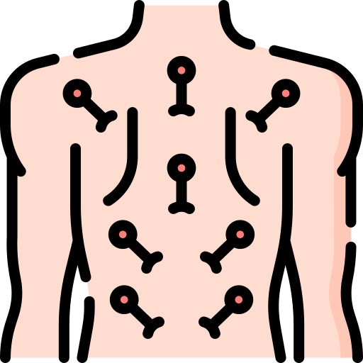 acupuncture Special Lineal color Icône