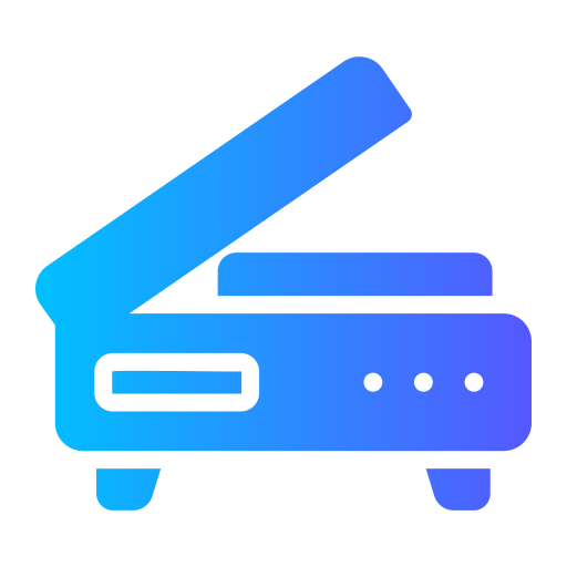 Scanner Generic gradient fill icon