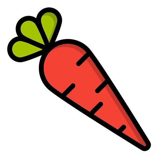 zanahoria Generic color lineal-color icono