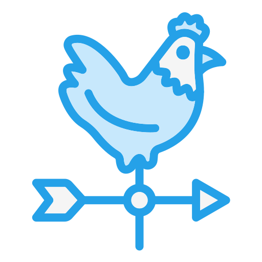 Weather vane Generic color lineal-color icon