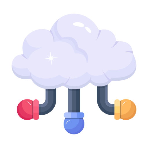 Cloud Computing Generic color fill icon