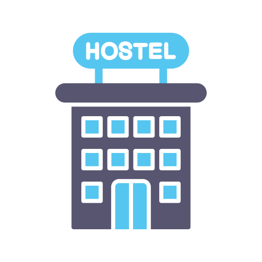 Hostel Generic color fill icon