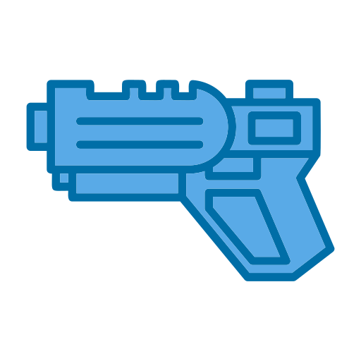 Laser tag Generic color lineal-color icon