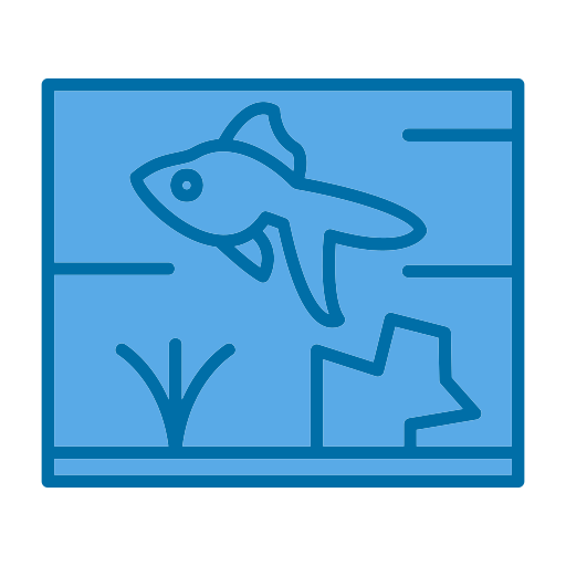 水族館 Generic color lineal-color icon