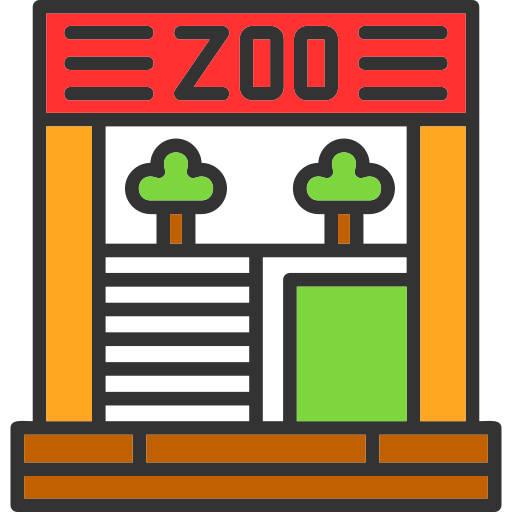 동물원 Generic color lineal-color icon