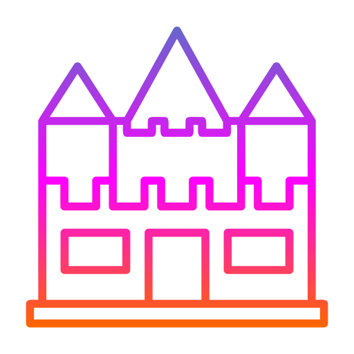 замок Generic gradient outline иконка