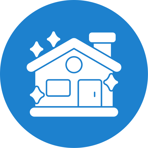 Clean house Generic color fill icon