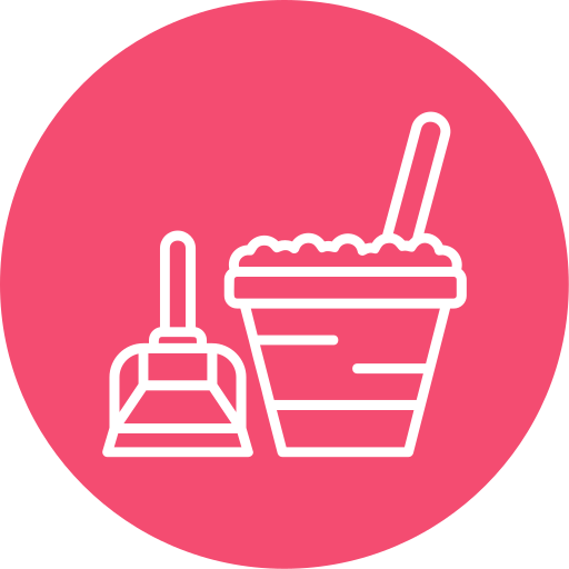 Cleaning tool Generic color fill icon