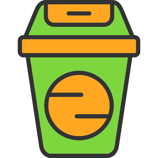 Trash can Generic color lineal-color icon