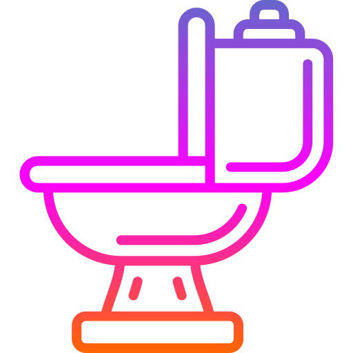 Toilet  Generic gradient outline icon