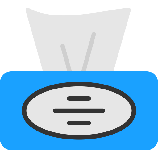 ティッシュボックス Generic color fill icon