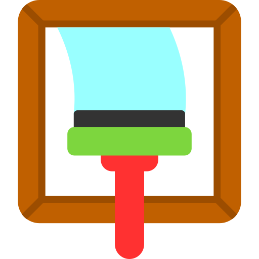 czyszczenie okien Generic color fill ikona