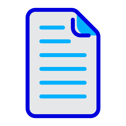 Draft Generic color lineal-color icon