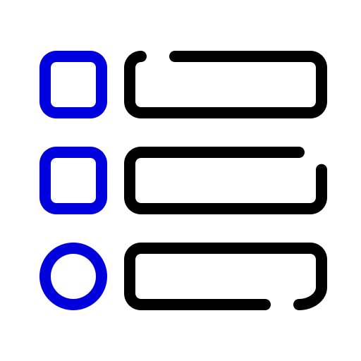 option Generic color outline Icône