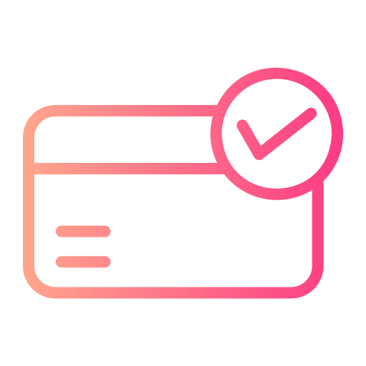 Secure payment Generic gradient outline icon