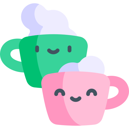 Coffee Kawaii Flat icon