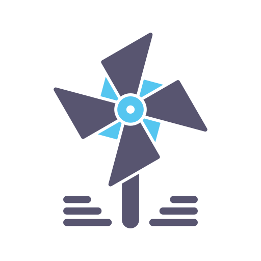 Pinwheel Generic color fill icon