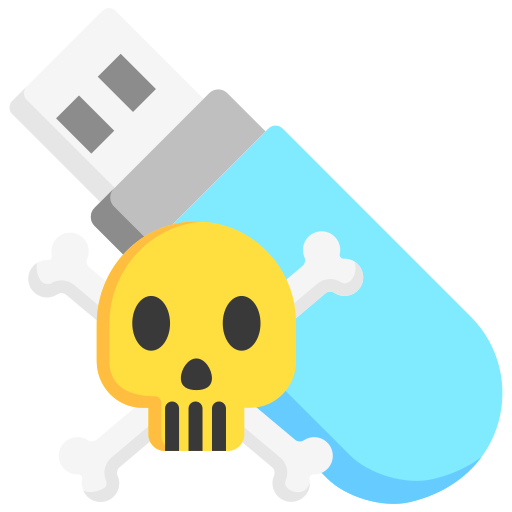 usb-накопитель Generic color fill иконка