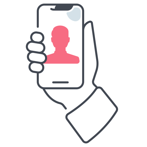Selfie Generic color lineal-color icon