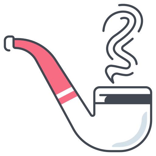 담배 파이프 Generic color lineal-color icon