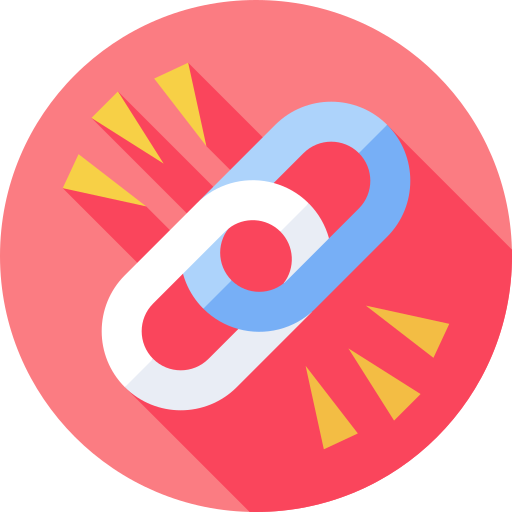 verknüpfung Flat Circular Flat icon