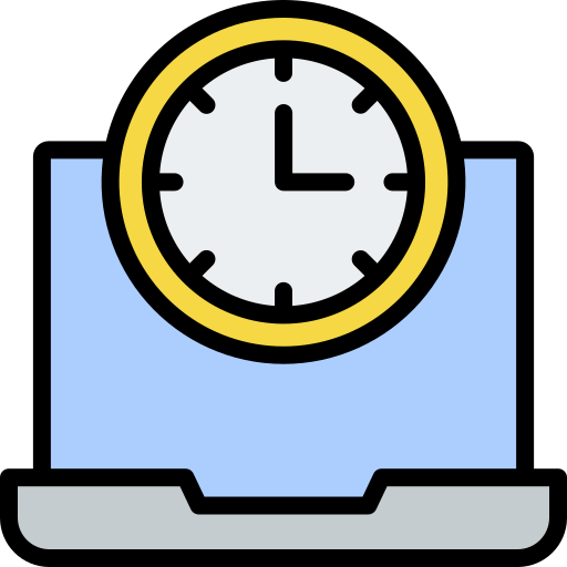 Working time Generic color lineal-color icon