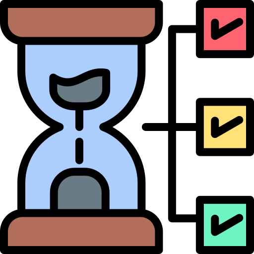 zegar piaskowy Generic color lineal-color ikona