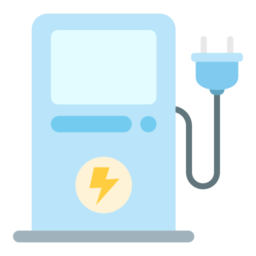 Electric charge Generic color fill icon