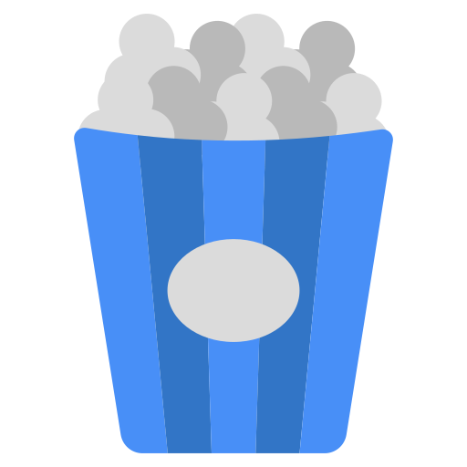 Popcorn Generic color fill icon