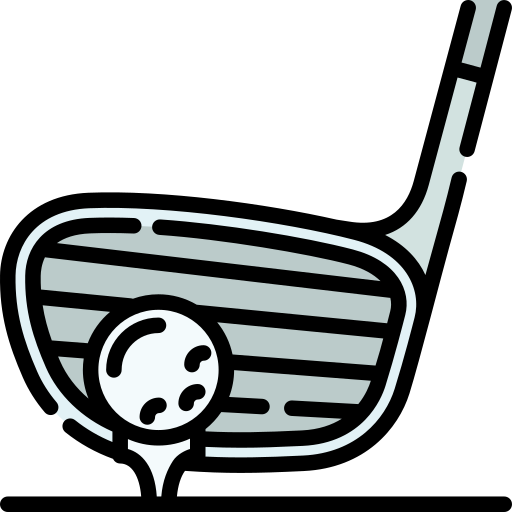 le golf Generic color lineal-color Icône