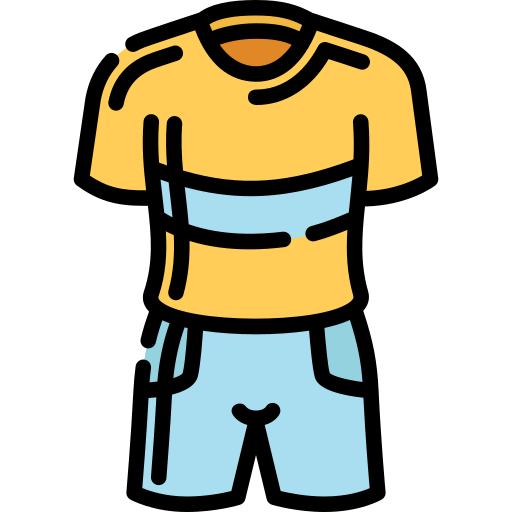uniforme de football Generic color lineal-color Icône
