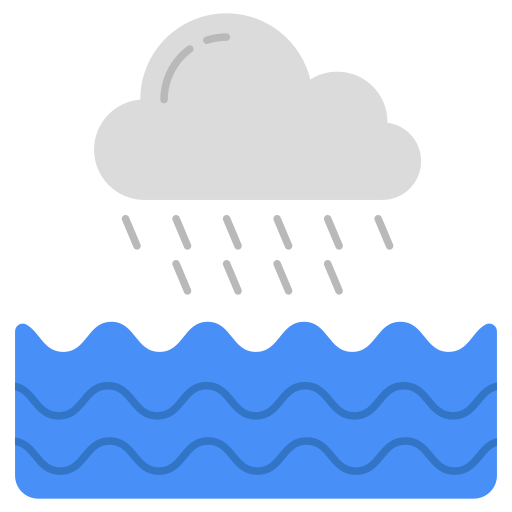 lluvioso Generic color fill icono