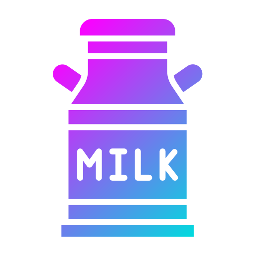zbiornik na mleko Generic gradient fill ikona