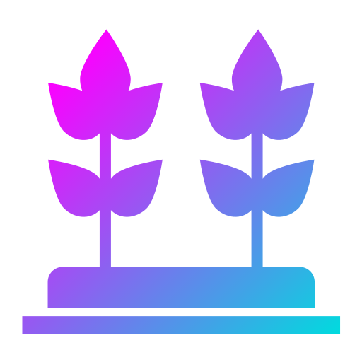 plante Generic gradient fill Icône