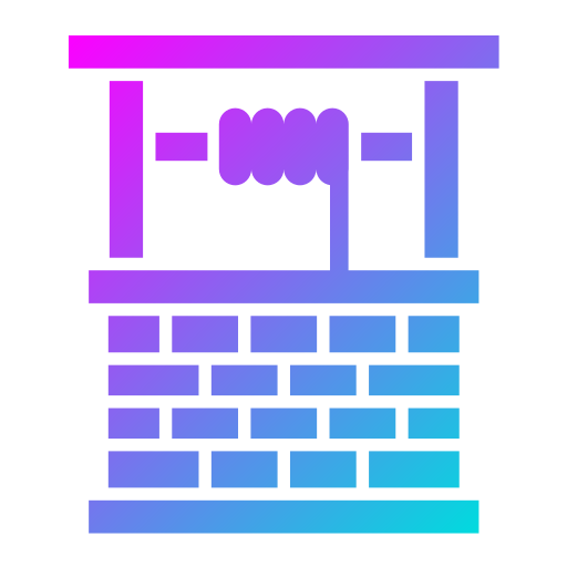 Water well Generic gradient fill icon