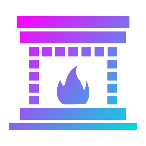 Fireplace Generic gradient fill icon